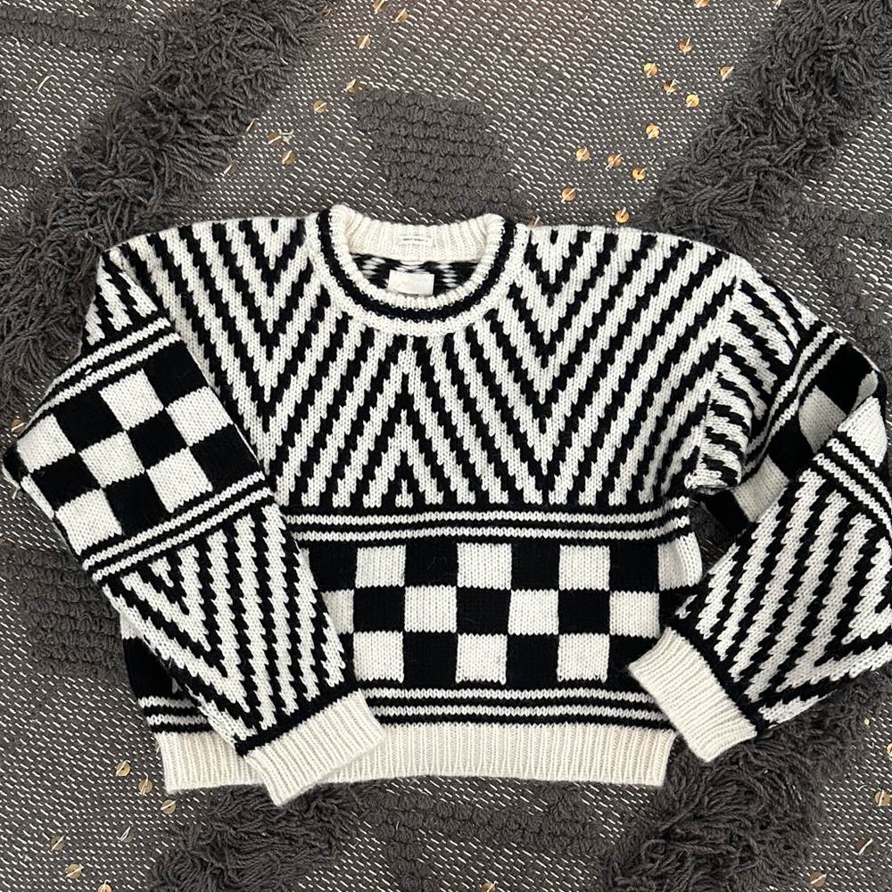 Mother Itsy Crop Jumper